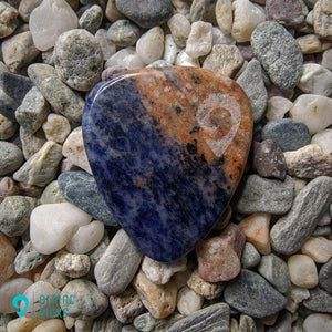 Hand-Carved Sodalite Plectrum