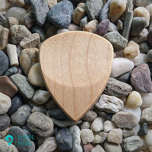 Hand-Crafted Maple Wood Plectrum