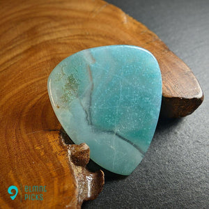 Hand-Carved Amazonite Plectrum