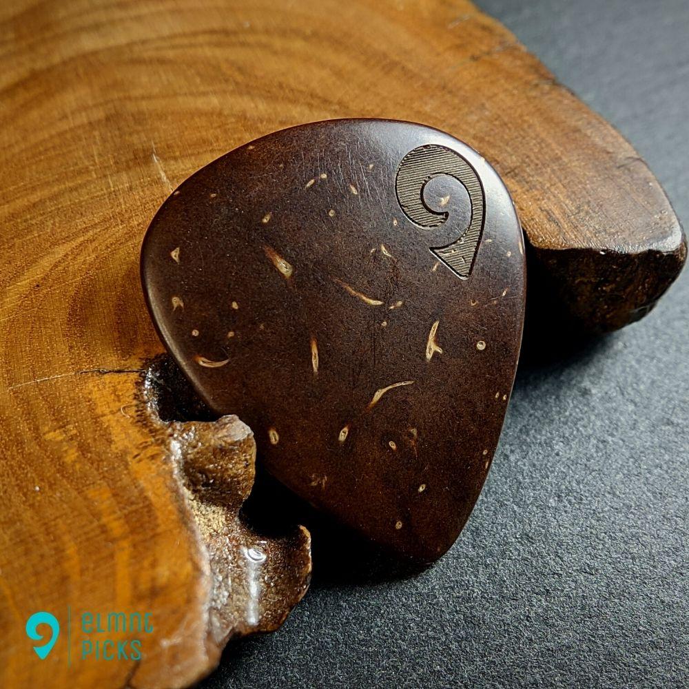 Natural Coconut Shell Plectrum