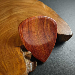 Hand-Crafted Red Sandalwood Plectrum